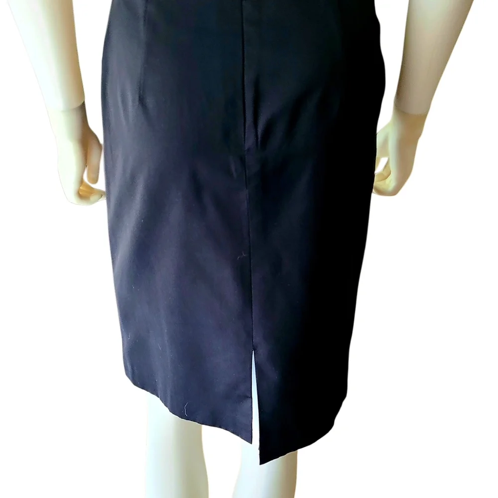 David Meister Very Chic Silk Satin Skirt